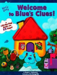 Welcome to Blues Clues by Angela C. Santomero 1999, Board Book