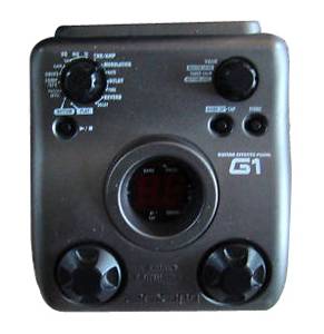 Zoom G1 Multi Effects Guitar Effect Pedal