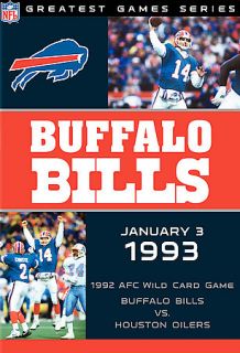 NFL Games Archives Buffalo Bills vs. Houston Oilers 1993 AFC Playoffs 