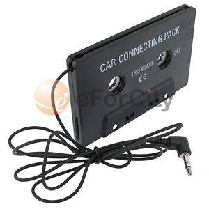 CAR STEREO CASSETTE ADAPTER FOR IPOD/MP3/CD PLAYER