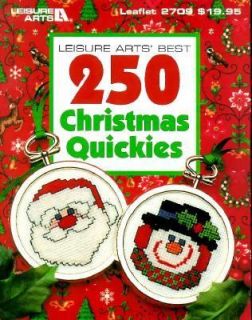 Leisure Arts Best 250 Christmas Quickies by Leisure Arts Staff 1995 