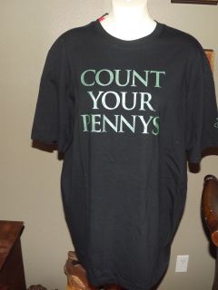 NWT MENS NIKE COUNT YOUR PENNYS BAKSETBALL PENNY HARDAWAY TEE T SHIRT 