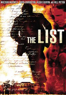 The List DVD, 2008, Dual Side Sensormatic Widescreen