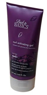 Back To Basics Curl Activating Hair Gel 6 oz