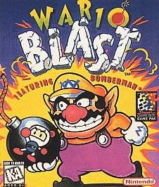 Wario Blast Featuring Bomberman Nintendo Game Boy, 1994