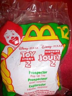 Disney Toy Story PROSPECTOR STINKY PETE #12 Mcdonalds