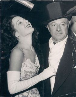 1950 Actors Producer George Jessel Abigail Adams Hollywood Premiere 