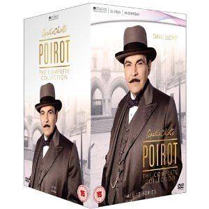 Agatha Christies Poirot complete seasons1 12 BOX 32 DVD 65 eps+extras 