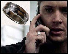 Supernatural Deans Replica Silver Plated Ring *FREE POSTAGE WORLDWIDE 