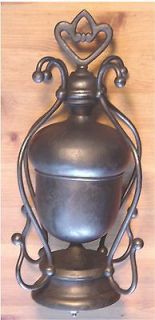 ACORN STOVE WOOD COAL FINIAL VERY NICE! ALSO A GREAT LOOK FOR A ROUND 