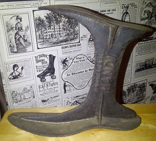 Antique, Vintage Unbreakable Handy Shoemakers Cobblers Tool   Iron ?