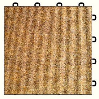 Basement Carpet Floor Tiles Beige   Made In USA   