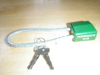 Key Firearm Safety Cable Locks~New