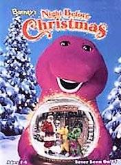 Barneys Night Before Christmas (DVD, 1999)