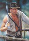 Indiana Jones Harrison Ford Poster Canvas Oil Painting