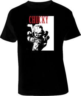 Chucky doll Horror movie scary T shirt
