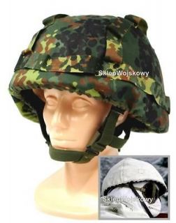 New kevlar helmet cover German army flecktarn genuine airsoft 
