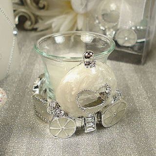 Cinderella Coach Carriage Candle Favors WEDDING/ QUINCEANERA