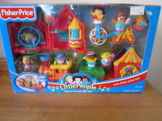 Fisher Price Little People Circus Train Mortorized Big Top Tent 