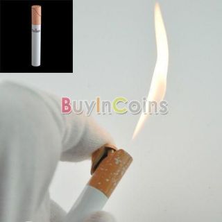 Refillable Cigar Cigarette Shaped Butane Gas Lighter