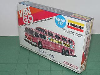 Van Go LINDBERG MiniLindy MIGHTY VAN scale model kit FACTORY SEALED 