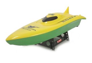 RC RACING RADIO CONTROLLED SPEED BOAT CIGARETTE KILLER WHALE   YELLOW 