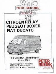 Citroen Relay, Peugeot Boxer, Fiat Ducato 2.0 HDi / JTD