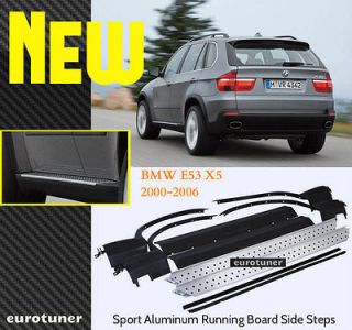   BMW X5 3.0i 4.4i 4.6is 4.8is Sport Aluminum Running Board (Fits BMW