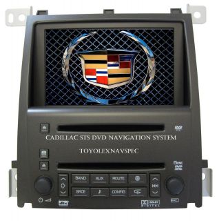 OEM GM GM CADILLAC STS NAVIGATION SYSTEM RADIO 6 DISC CD DVD RADIO 