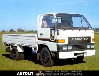 1989 Daihatsu Delta Truck Factory Photo
