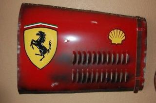 Replica vintage Ferrari Grand Prix race Car Hood Panel sign wall art 