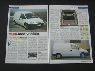 Peugeot Expert Van Road Test from 1996   Original