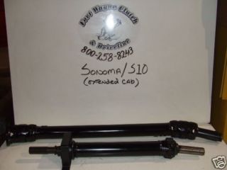 Chevy S10/Gmc Sonoma extended cab driveshaft # 15043842