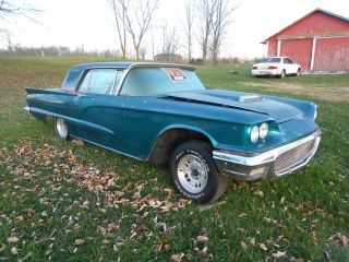 Ford  Thunderbird 2 Door Hardtop 1958 Ford Thunderbird Comes Out of 