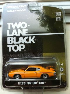 GL Hollywood Series 3 Two Lane Black Top G.T.Os Pontiac GTO. New