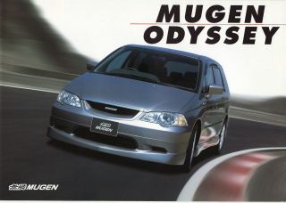 99 03 JDM Odyssey Honda Mugen Catalog brochure rare RA6 RA7 RA8 RA9