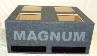 Dodge Magnum Speaker Box Subwoofer Enclosure Kicker L7 4x12 w/Vinyl 