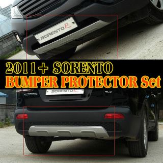 2011 2012 Kia Sorento BUMPER PROTECTOR / Diffuser / Front + Rear Set
