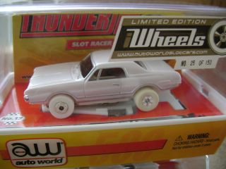 Rare SOLD OUT AW iWheels Rel 3 68 Cougar 25 of 150 HO Slot Car Tjet 