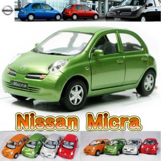 Nissan Micra 1:28,1/28, 5 Silver DieCast Mini Cars Toys Kinsmart 