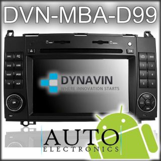    MBA D99 ANDROID DVD/Navigation/Bluetooth for Mercedes Sprinter/Viano