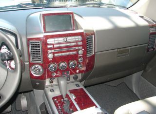 Mitsubishi Eclipse 00 05 Interior Wood Dashboard Dash Kit Trim Parts 