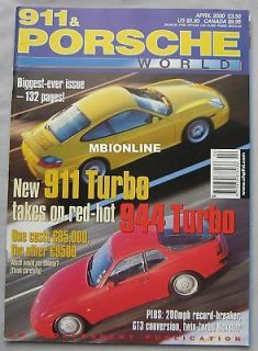 911 & Porsche World 04/2000 Gemballa, 914/6, GT3, Turbo
