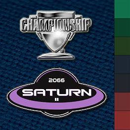 Championship Saturn II 7 Pool Table Felt Cloth