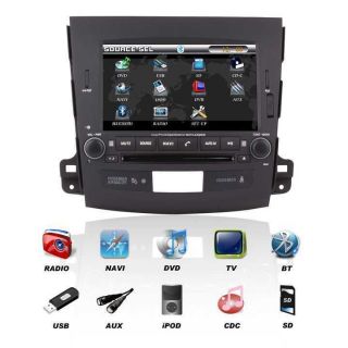   DVD Player GPS Radio with 8HD Touch Screen For Mitsubishi Outlander