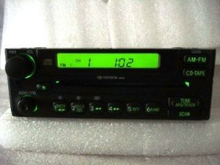   Tacoma Yaris Echo Radio CD Player 86120 0099 31804 (Fits Toyota Echo