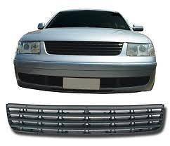 VW Passat 3B B5 Yrs 96   00 ,Badgeless Black Debadged Grill New 