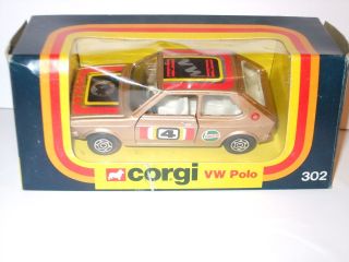 Corgi   Volkswagen VW Polo Rally   Nr Mint/Boxed   302   Fast Delivery 