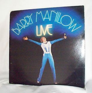 Barry Manilow LIVE Double Album Vinyl 1977
