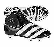 NEW ADIDAS MALICE D FOOTBALL CLEATS NEW SIZE 12 BLK/GREAT DEAL SALE